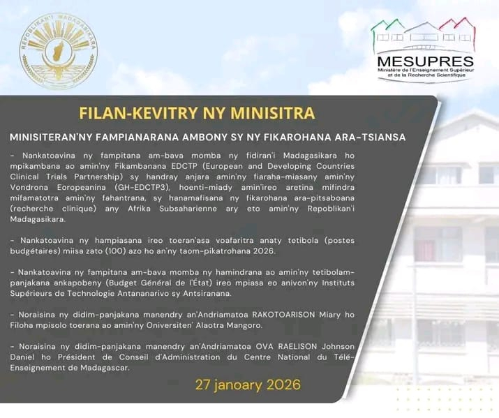 Conseil des ministres mesupres