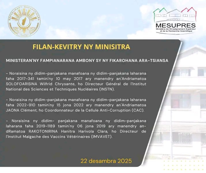 Conseil des ministres mesupres