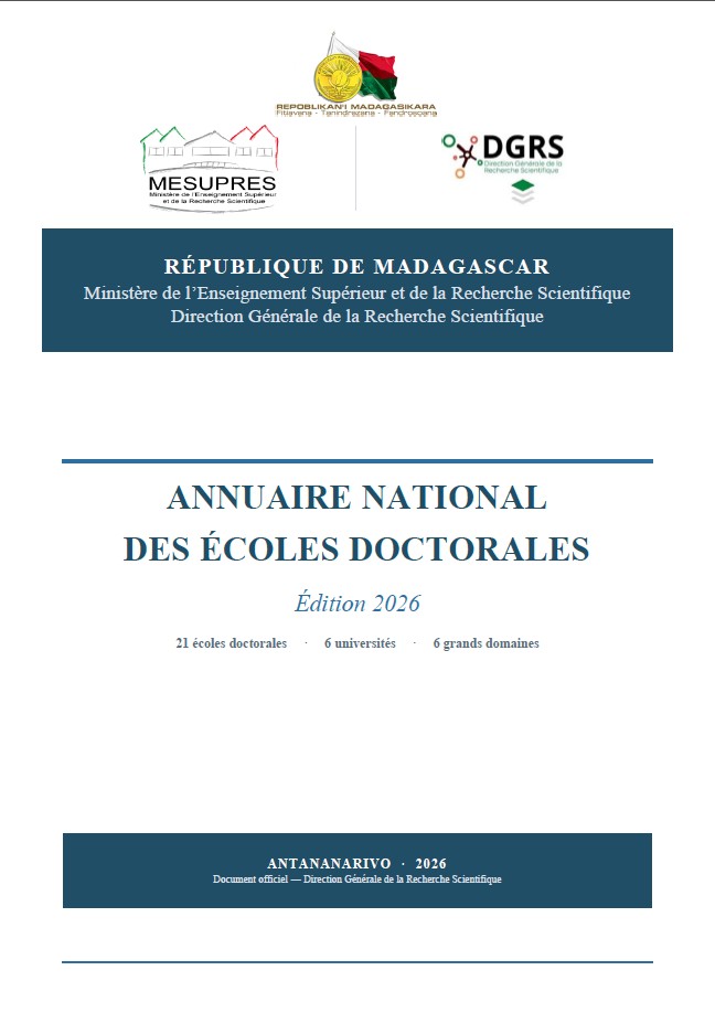 Couverture Annuaire National des Ecoles Doctorales