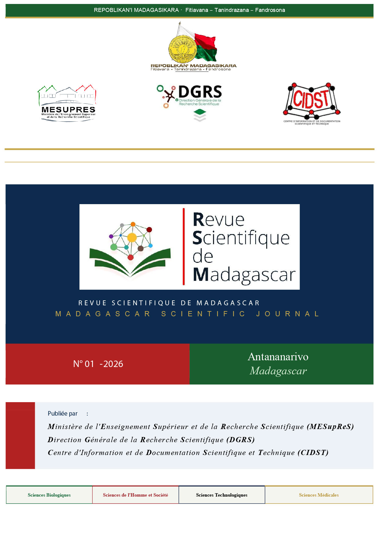Couverture RSM