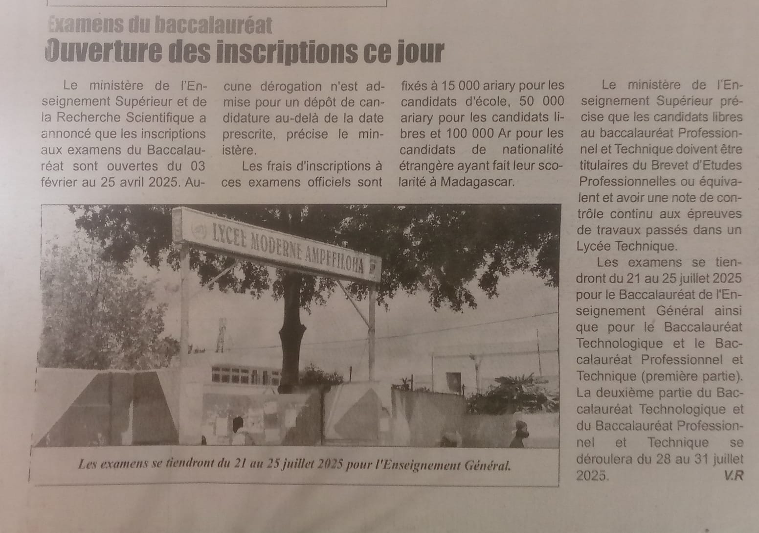 coupure journal mesupres