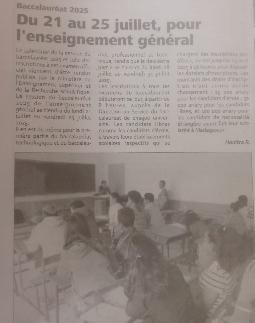 coupure journal mesupres