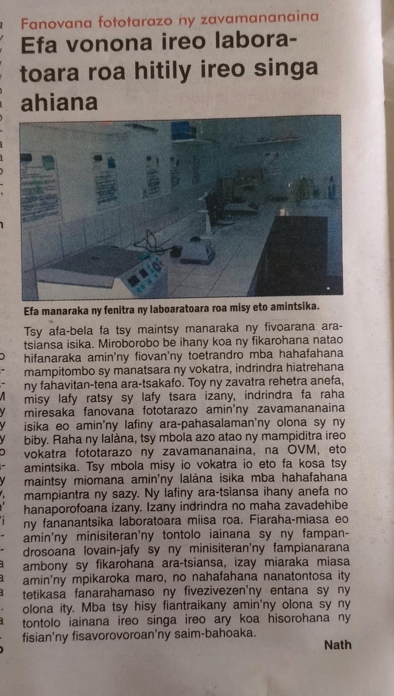 coupure journal mesupres
