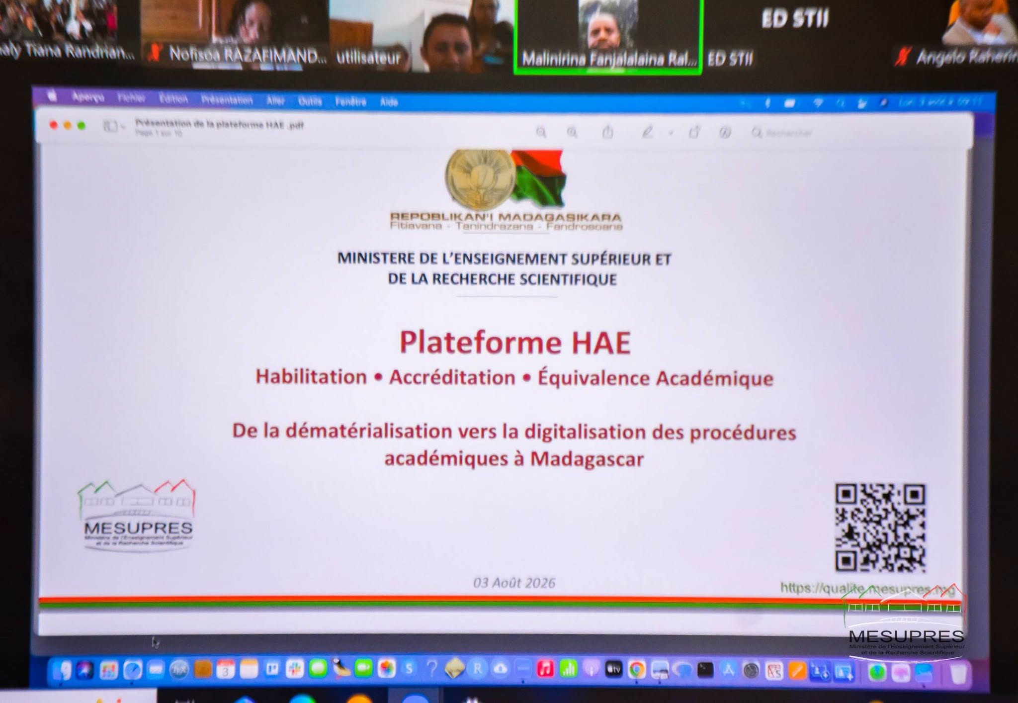 actualité MESupRes
