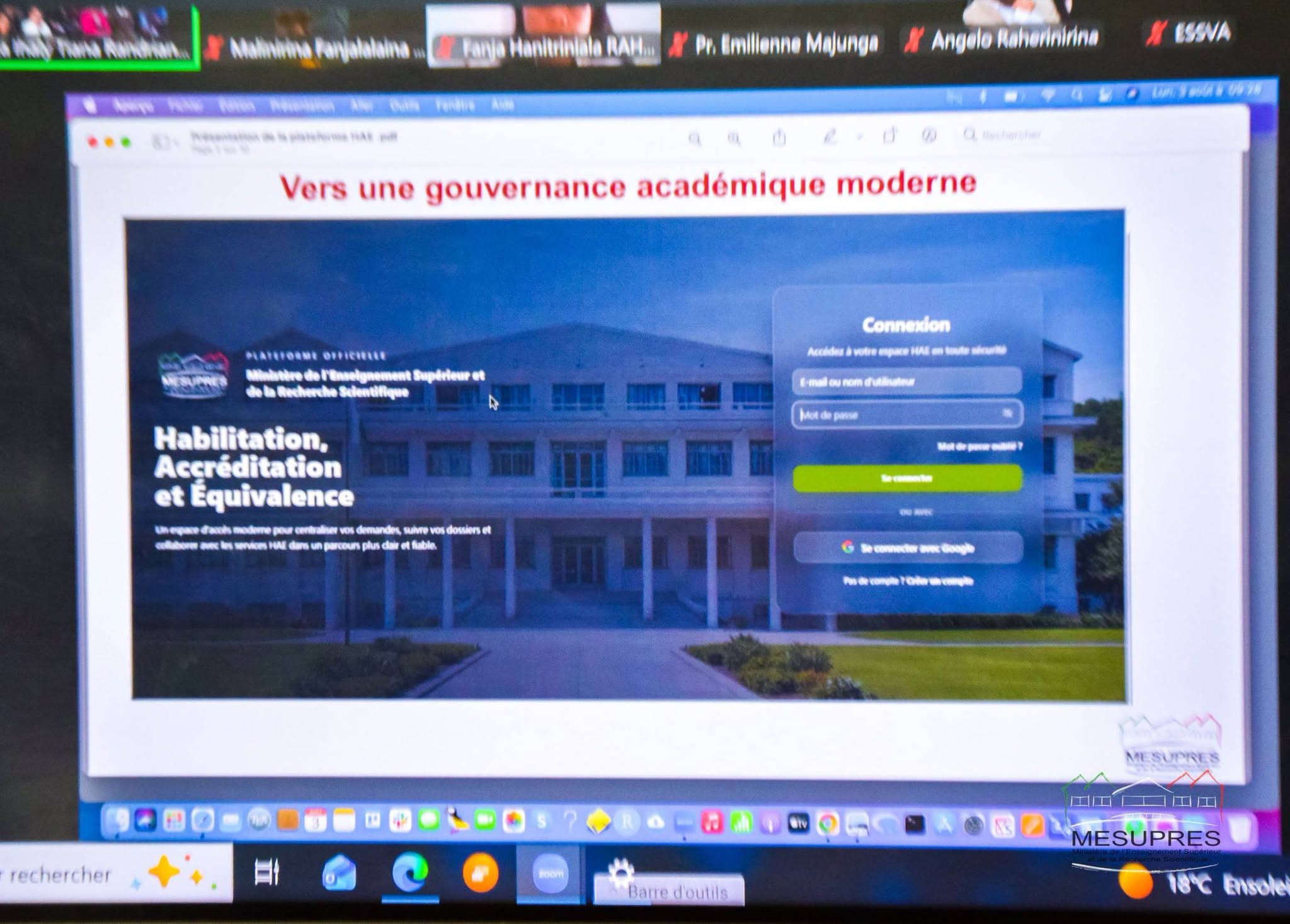 actualité MESupRes