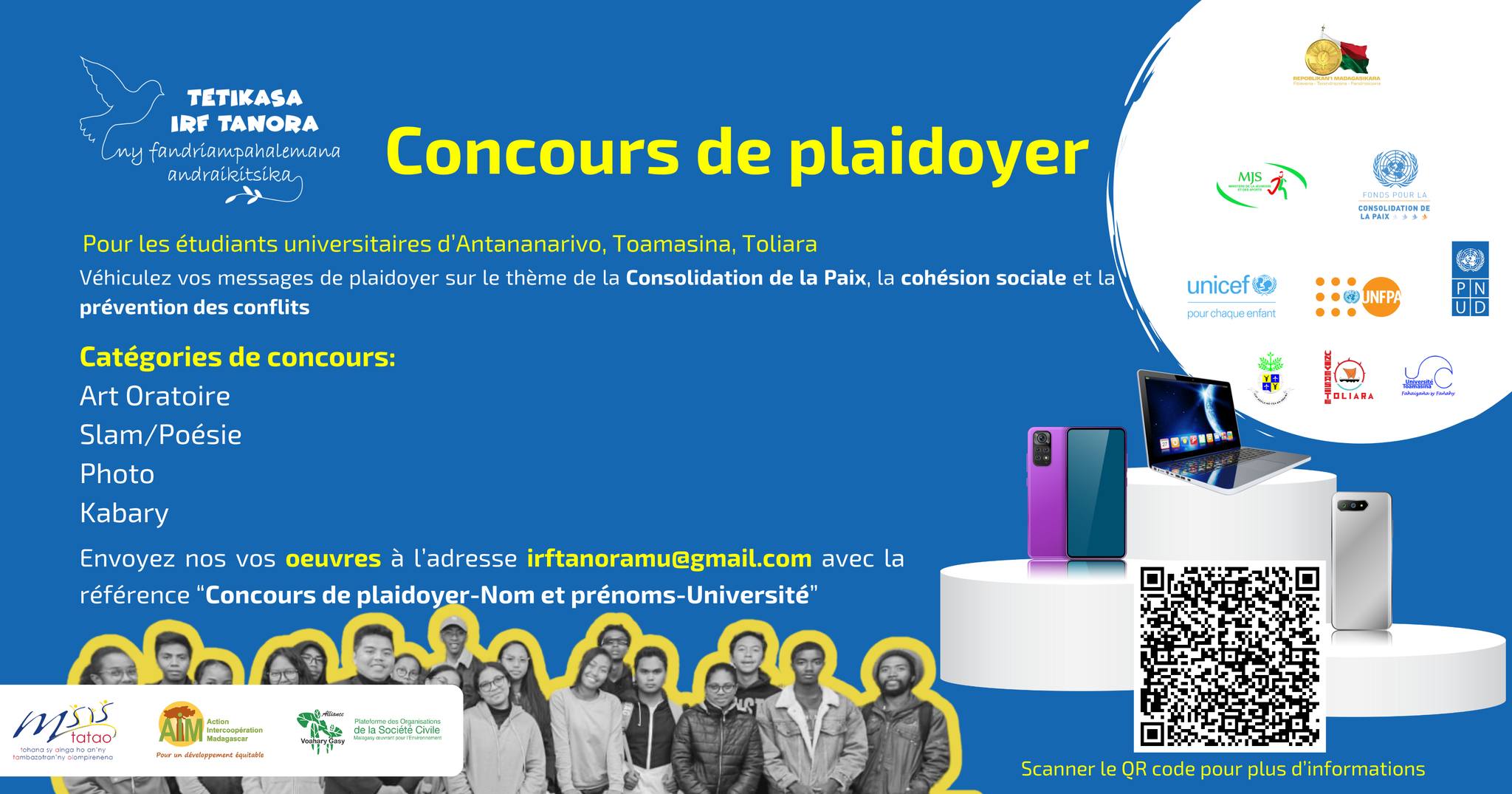 Conours plaidoyer IRF Tanora 2024